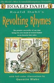 Cover of: Roald Dahl's Revolting rhymes by Roald Dahl