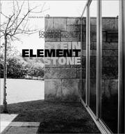 Cover of: Eduardo Souto de Moura: Stein, Element, Stone