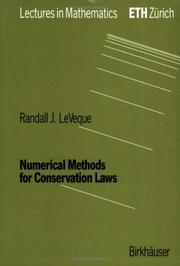 Cover of: Numerical Methods for Conservation Laws