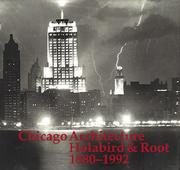 Cover of: Chicago Architecture Holabird & Roo