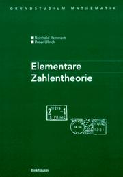 Cover of: Elementare Zahlentheorie (Grundstudium Mathematik)