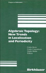 Cover of: Algebraic Topology: New Trends in Localization and Periodicity by 