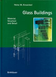 Cover of: Glass buildings: material, structure, and detail