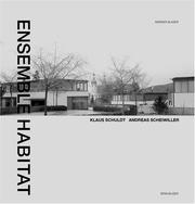 Cover of: Ensemble habitat by Werner Blaser