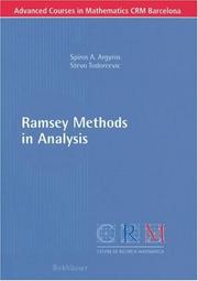 Ramsey Methods in Analysis (Advanced Courses in Mathematics - CRM Barcelona) by Stevo Todorcevic