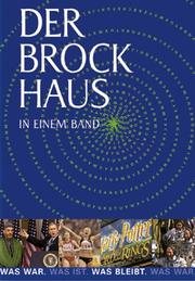 Cover of: Der Brockhaus in einem Band.