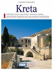 Cover of: Kreta. Kunst - Reiseführer.