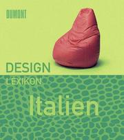 Cover of: Design Lexikon Italien by Claudia Neumann