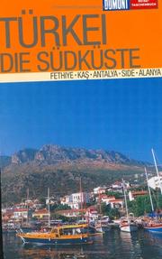 Cover of: DuMont Reise-Taschenbücher, Türkische Südküste