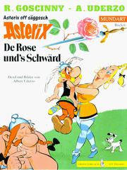 Cover of: De Rose und's Schwärd by Albert Uderzo