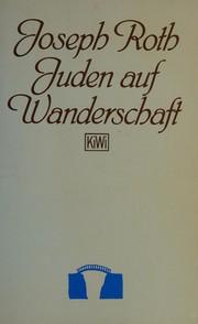 Cover of: Juden auf Wanderschaft by Joseph Roth