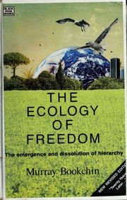 Cover of: The Ecology of Freedom by Murray Bookchin
