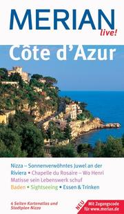 Cover of: Merian live!, Cote d' Azur