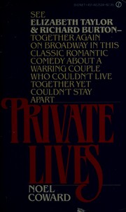 Cover of: Private lives by Noel Coward