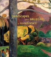 Cover of: Landscapes from Brueghel to Kandinsky by [catalogue coordination: Jutta Frings].