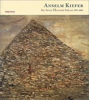 Cover of: Anselm Kiefer by Markus Bruderlin, Anselm Kiefer