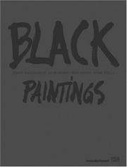 Cover of: Black Paintings: Robert Rauschenberg, Ad Reinhardt, Mark Rothko, Frank Stella