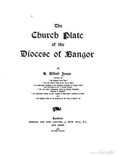 Cover of: The church plate of the diocese of Bangor