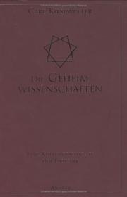 Cover of: Die Geheimwissenschaften. Eien Kulturgeschichte der Esoterik.