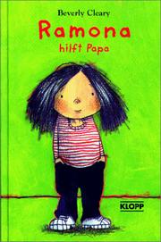 Cover of: Ramona hilft Papa. ( Ab 8 J.). by Beverly Cleary, Oliver Wenniges