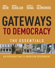 Cover of: Gateways to democracy: an introduction to American government : the essentials