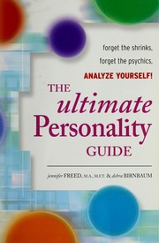 Cover of: The Ultimate Personality Guide by Jennifer Freed, Debra Birnbaum