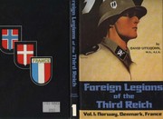 Cover of: Foreign Legions of the Third Reich by David Littlejohn