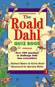 Cover of: The Roald Dahl Quiz Book
