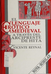 Cover of: Lenguaje erotico medieval a travers del Arcipreste de Hita