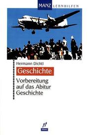 Cover of: Vorbereitung auf das Abitur, Geschichte