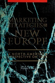 Cover of: Marketing strategies for the new Europe by John K. Ryans