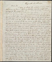 [Letter to] Dear Sir by Anne Warren Weston