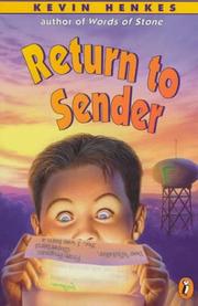 Return to sender by Kevin Henkes