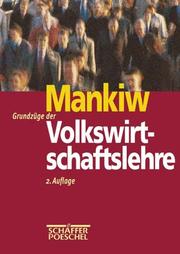 Cover of: Grundzüge der Volkswirtschaftslehre.