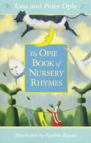 Cover of: The Puffin book of nursery rhymes by Iona Archibald Opie