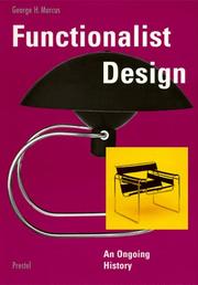 Functionalist Design by George H. Marcus