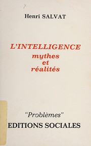 Cover of: L' intelligence by Henri Salvat