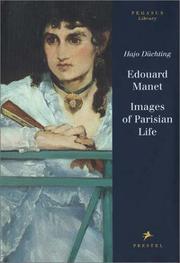 Cover of: Edouard Manet: Images of Parisian Life (Pegasus Library)