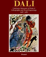 Cover of: Dali : Catalogue Raisonne of Prints II Lithographs