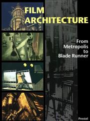 Cover of: Film architecture: set designs from Metropolis to Blade runner