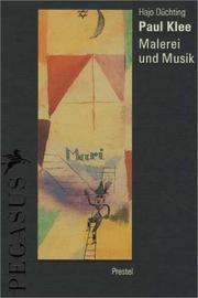 Cover of: Paul Klee. Malerei und Musik. by Hajo Düchting