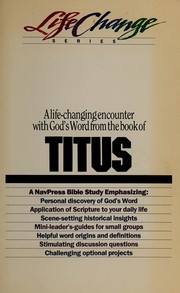 Cover of: Titus by Karen Hinckley