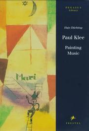 Cover of: Paul Klee--painting and music