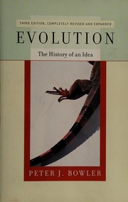 Cover of: Evolution by Peter J. Bowler