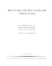 Cover of: Deutschland, Deutschland über alles: ein Bilderbuch