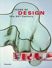 Cover of: Icons of Design: The 20th Century (Prestel's Icons)