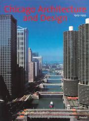 Cover of: Chicago Architecture by John Zukowsky