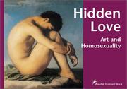 Cover of: Hidden Love: Art and Homosexuality (Postcard Book)