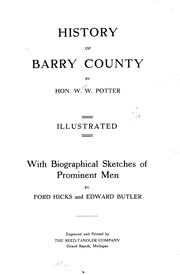 History of Barry county, [Michigan] by William W. Potter