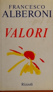 Cover of: Valori by Francesco Alberoni
